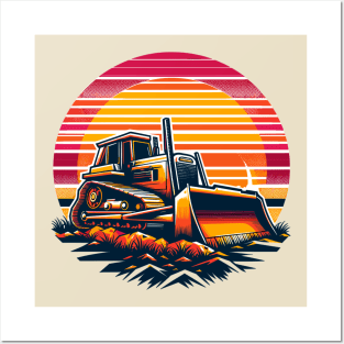 Bulldozer Posters and Art